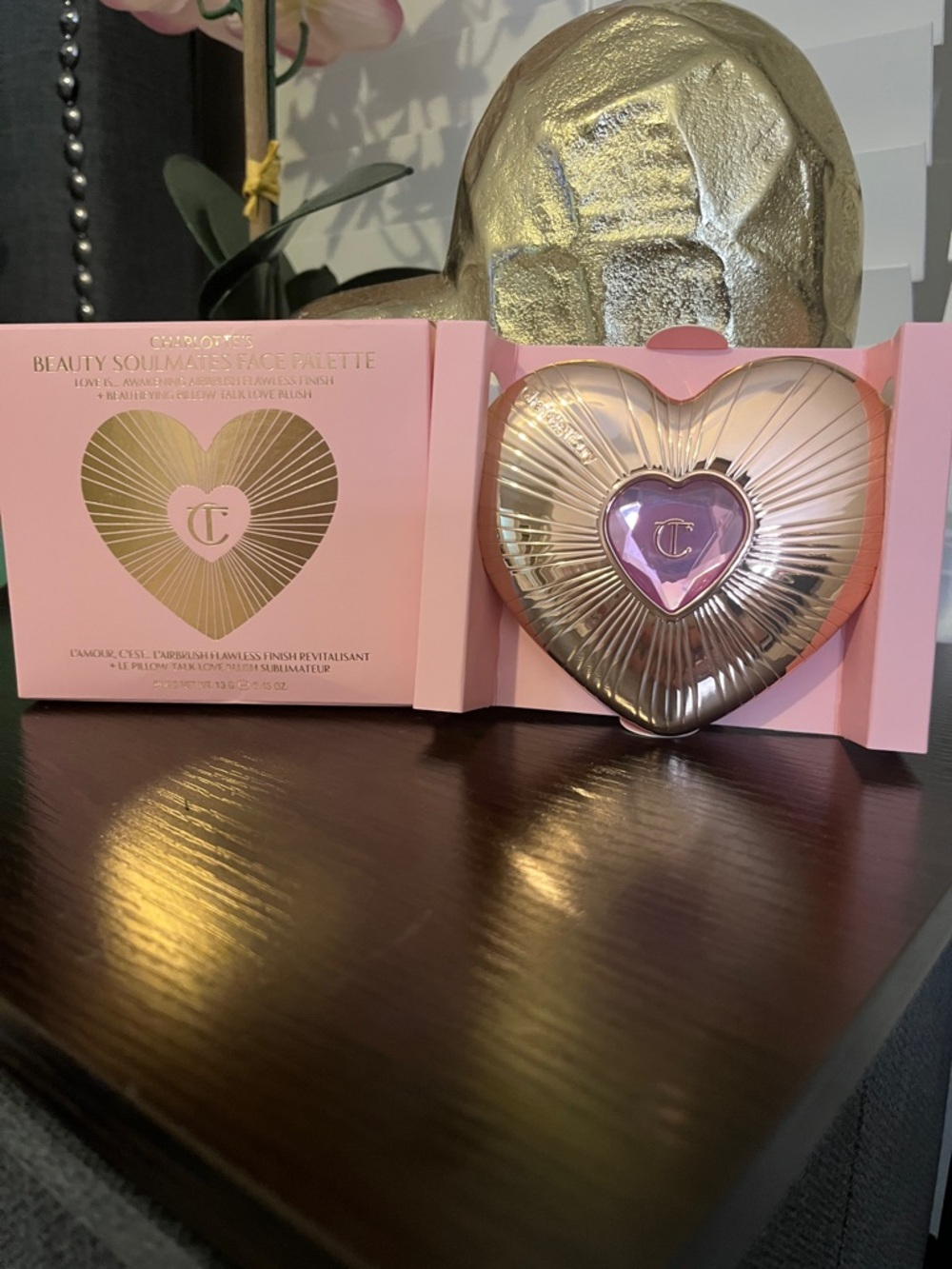 Charlotte Tilbury Beauty Soulmates Face Palette Flawless Pink